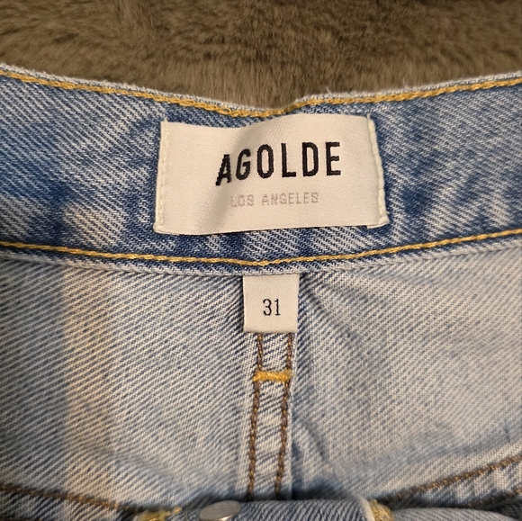 Agolde Parker Vintage Cut Off Short - Picture 10 of 12